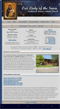 Mobile Screenshot of ourladyofthesnow.net